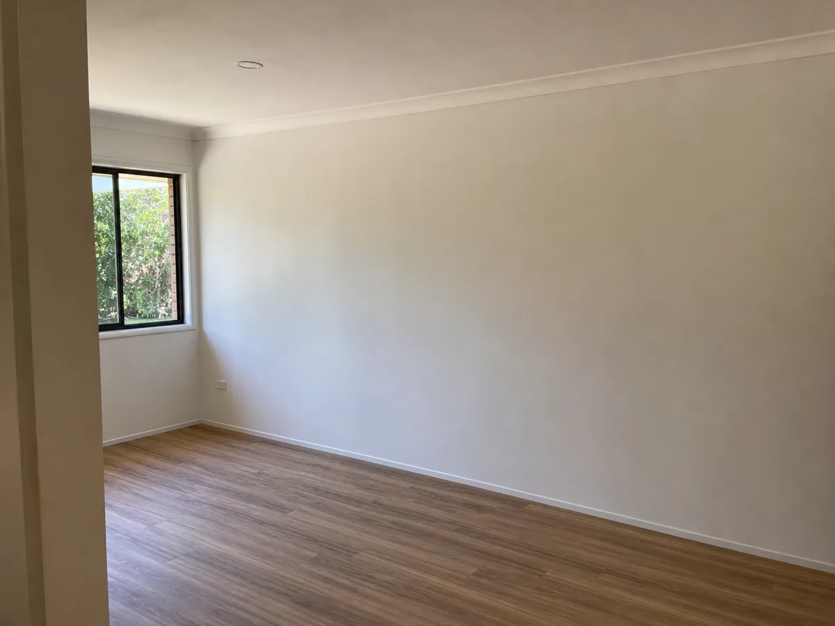 Smooth finished plaster wall in a Runcorn living area